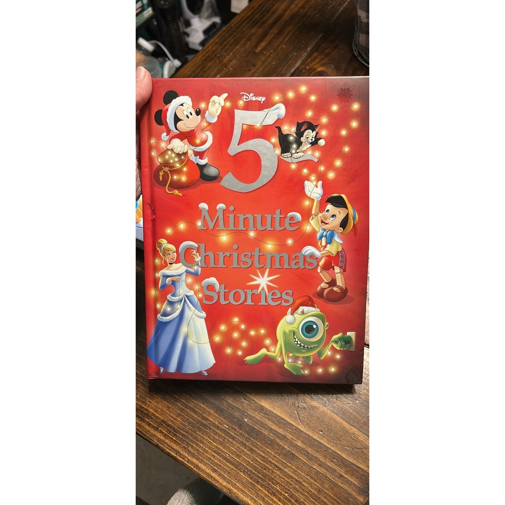 Disney 5 Minute‎ Stories Book Lot Sleepy Time and Christmas Padded Hardcover - Picture 3 of 5